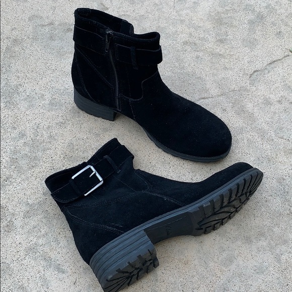 clarks marana amber suede boot